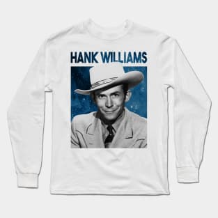 Hank Williams Long Sleeve T-Shirt